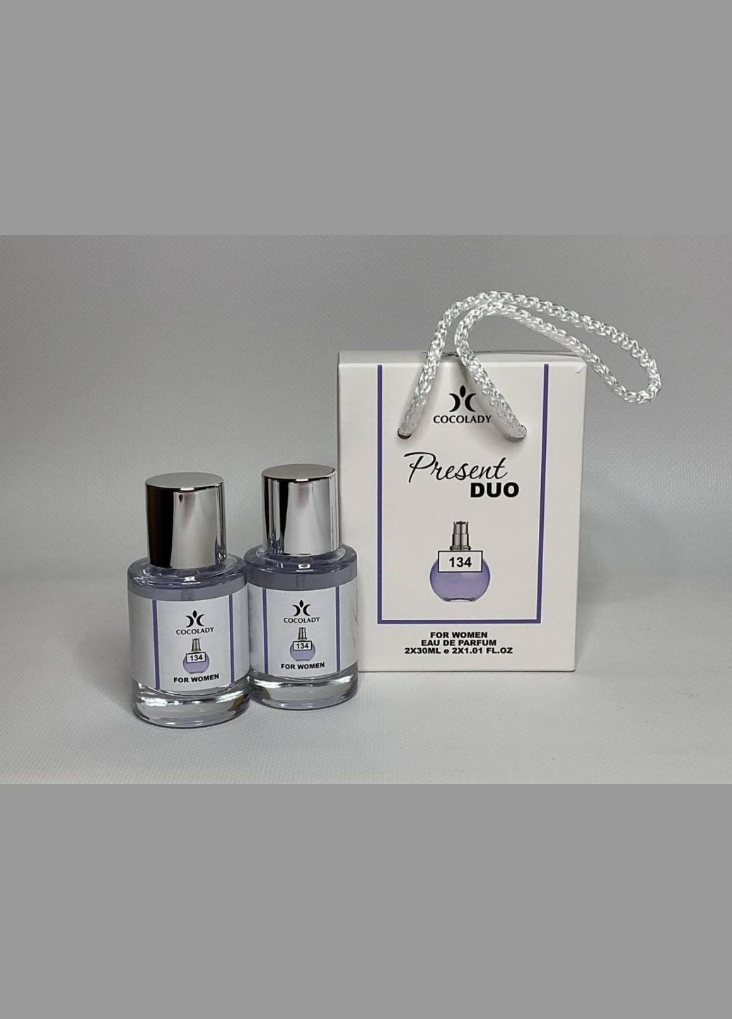 Парфюм женский подарочный набор Present Duo 134 Eclat 2x30 ml Cocolady (339870237)