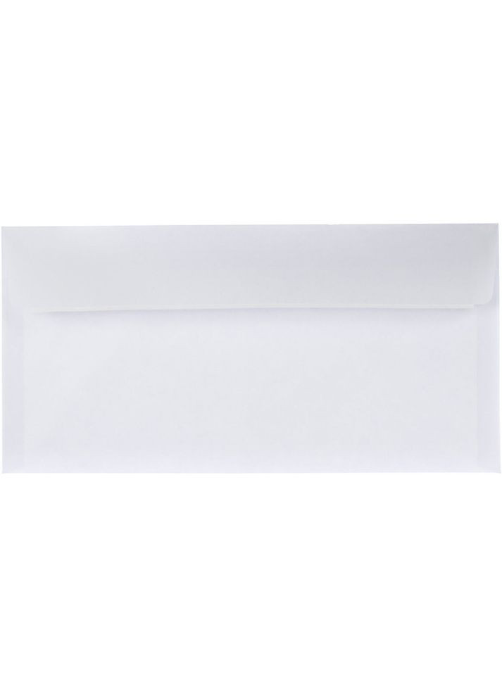 Конверт поштовий Е65/DL (0+0) самосклеювальний із силіконовою стрічкою (100) 2052/2064/2040 No Brand (322499938)