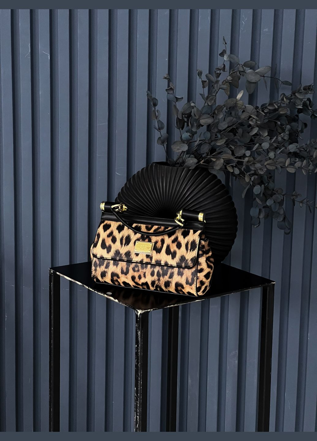 Сумка Дольче Габана Sicily - Premium леопард 19сm No Brand (322394086)