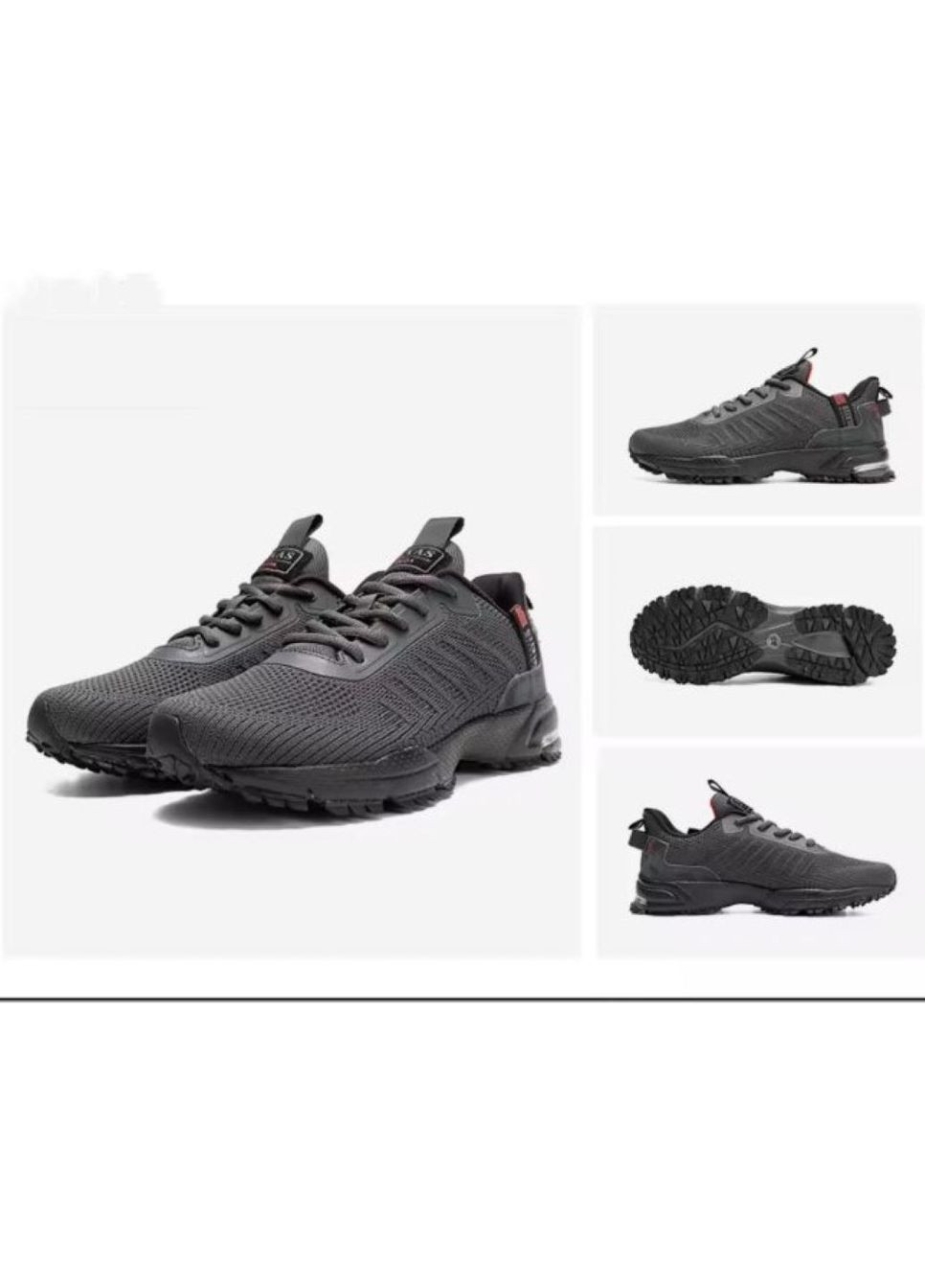 Темно-сірі Літні кросівки Baas