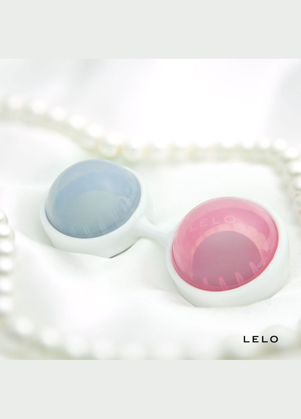 Набір вагінальних кульок Beads Mini, діаметр 2,9 см, змінне навантаження, 2х28 та 2х37 г - CherryLove Lelo (296623475)