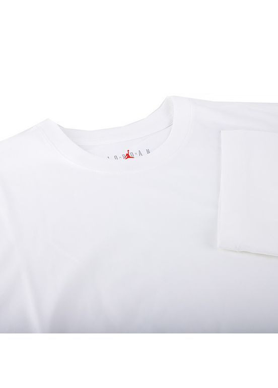 Белая футболка mcore bla ss crew Jordan