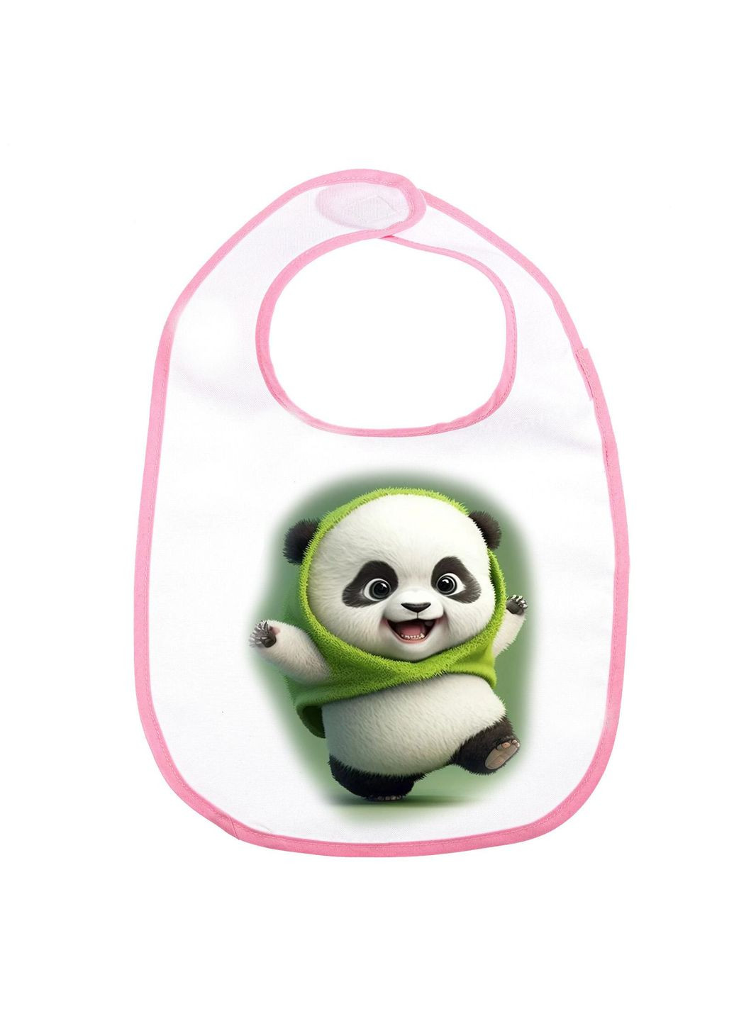 Слюнявчик (нагрудник) #0003 Розовый No Brand (315044567)