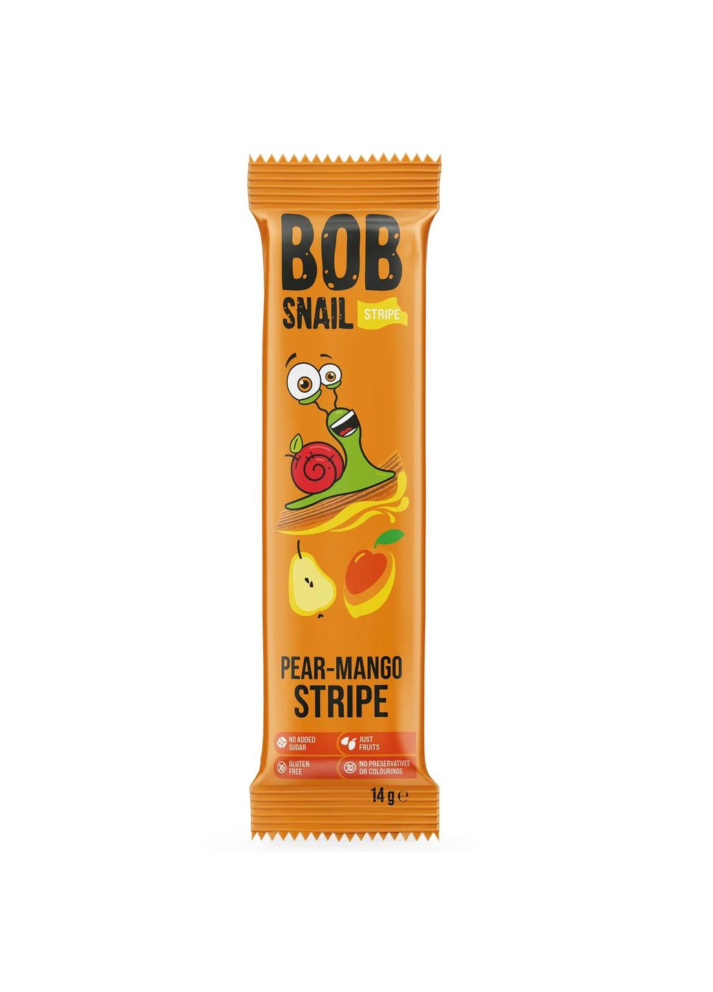 Натуральні цукерки Груша-Манго, 14 г Bob Snail (328395470)