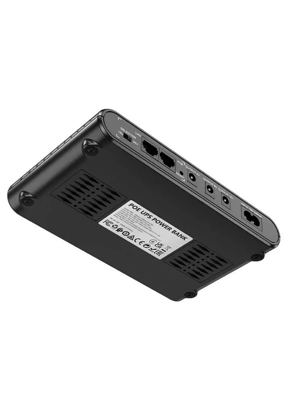 Джерело безперебійного живлення для роутерів DB63 Portable DC UPS 5 / 9 / 12 V 10000 mAh чорний Hoco (306708740)
