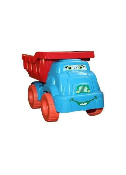 Игровой набор для песочницы №3 013575 Самосвал Красный/Голубой 013575/6 Doloni (390476788)