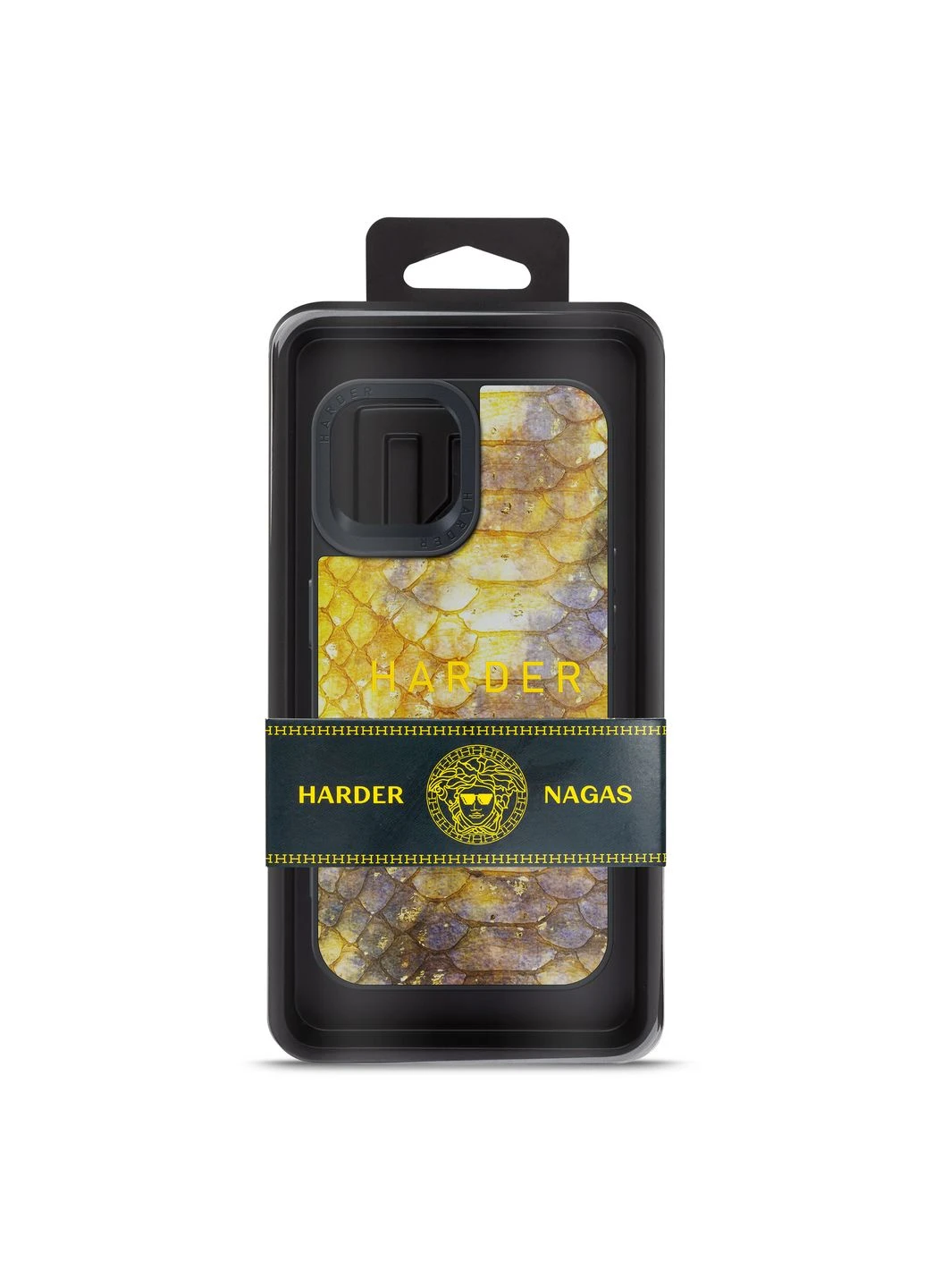 Чехол Nagas для Apple iPhone 14 Yellow (ARM76746) Harder (343051092)