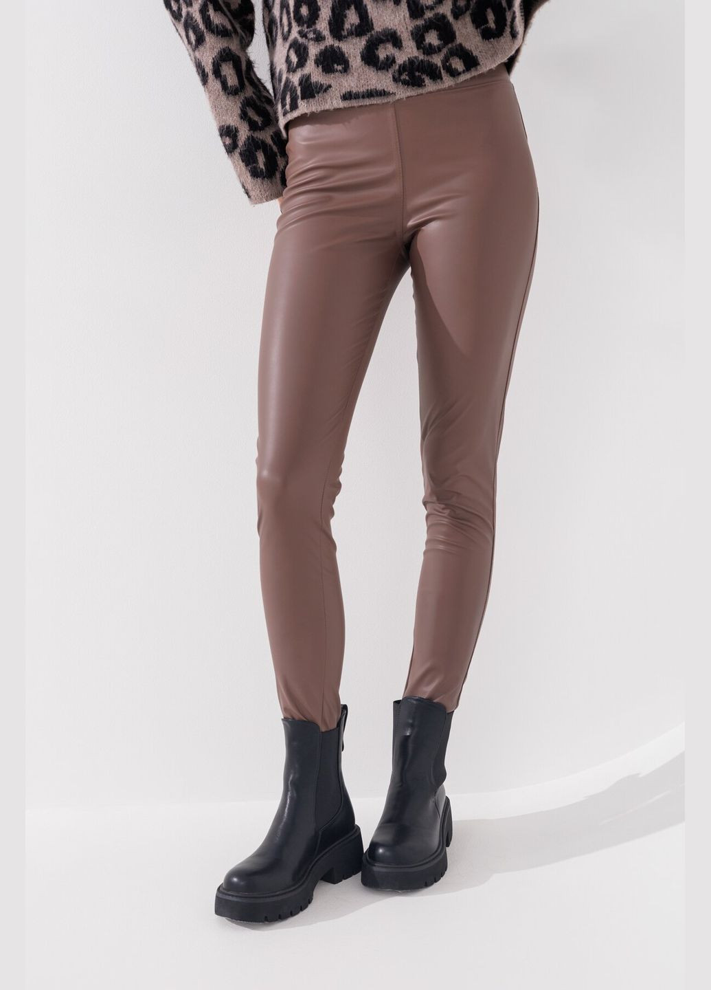 Лосины однотонные женские 01 Бежевый (2000989151616D) shop (2000989151616) No Brand (362896354)