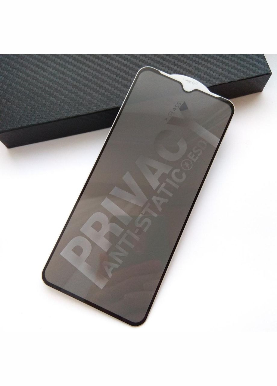 Стекло для xiaomi redmi 9a защитное на экран с функцией Антишпион Privasy Glass No Brand (319812934)