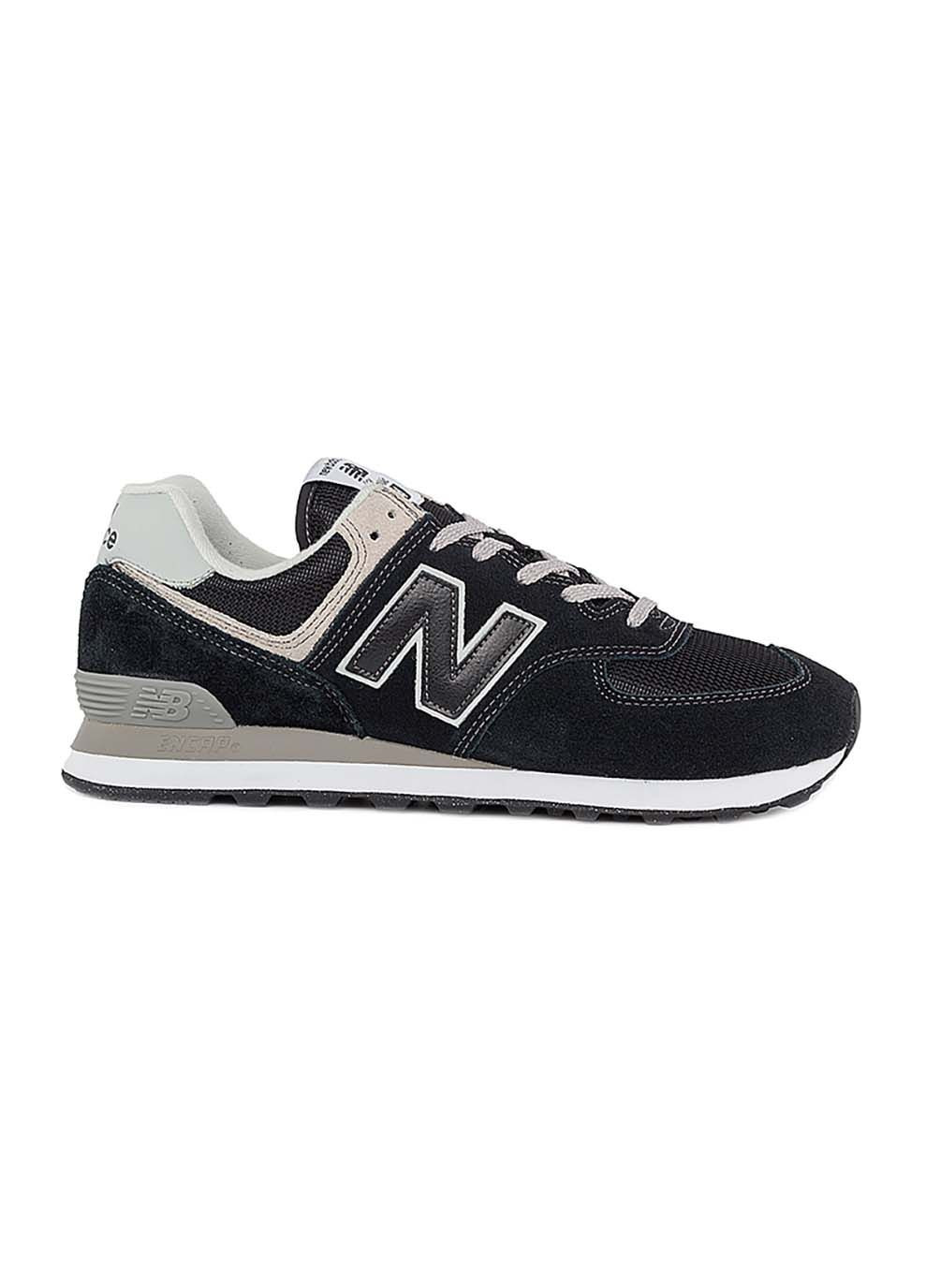 Чорні Осінні чоловічі кросівки 574 classic gl чорний New Balance