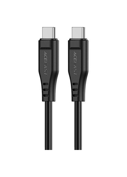 Дата кабель USB-C to USB-C 1.2m 3A TPE C3-03 Black (6974316280842) Acefast (353308958)