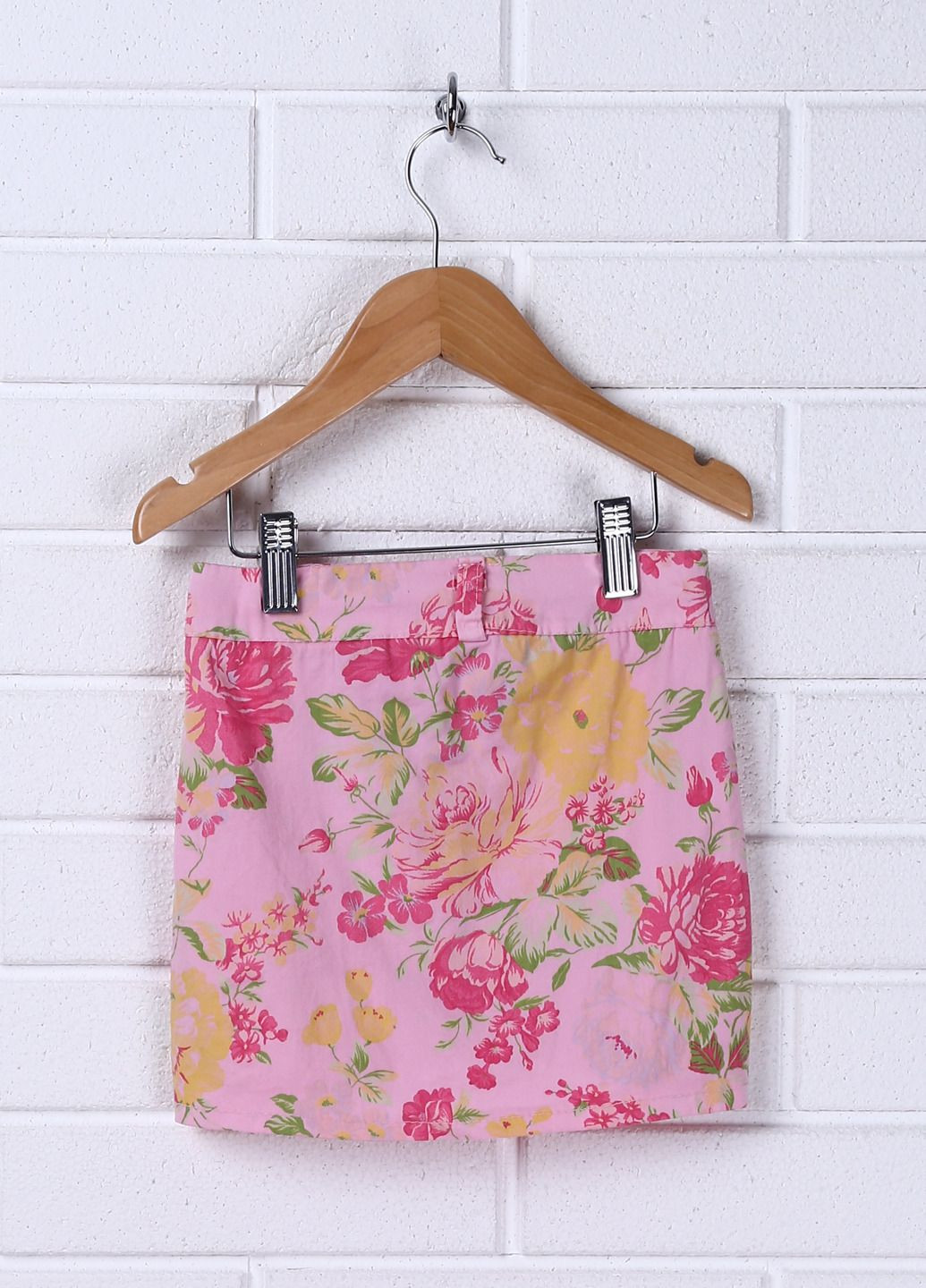 Светло-розовая кэжуал цветочной расцветки юбка Pronto Moda