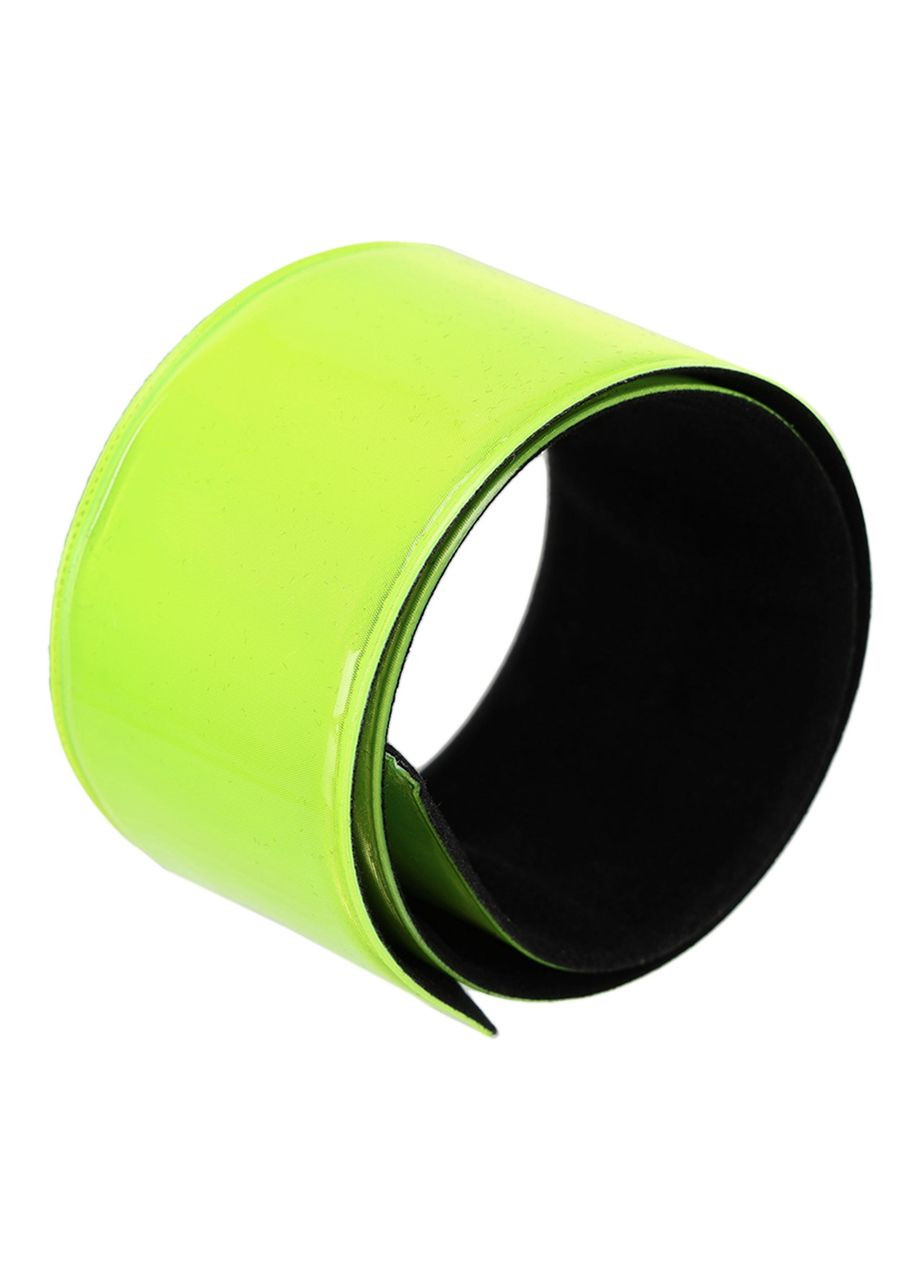 Пов'язка світловідбивна FI-7852 30x3 см Салатовий Zelart (311569803)