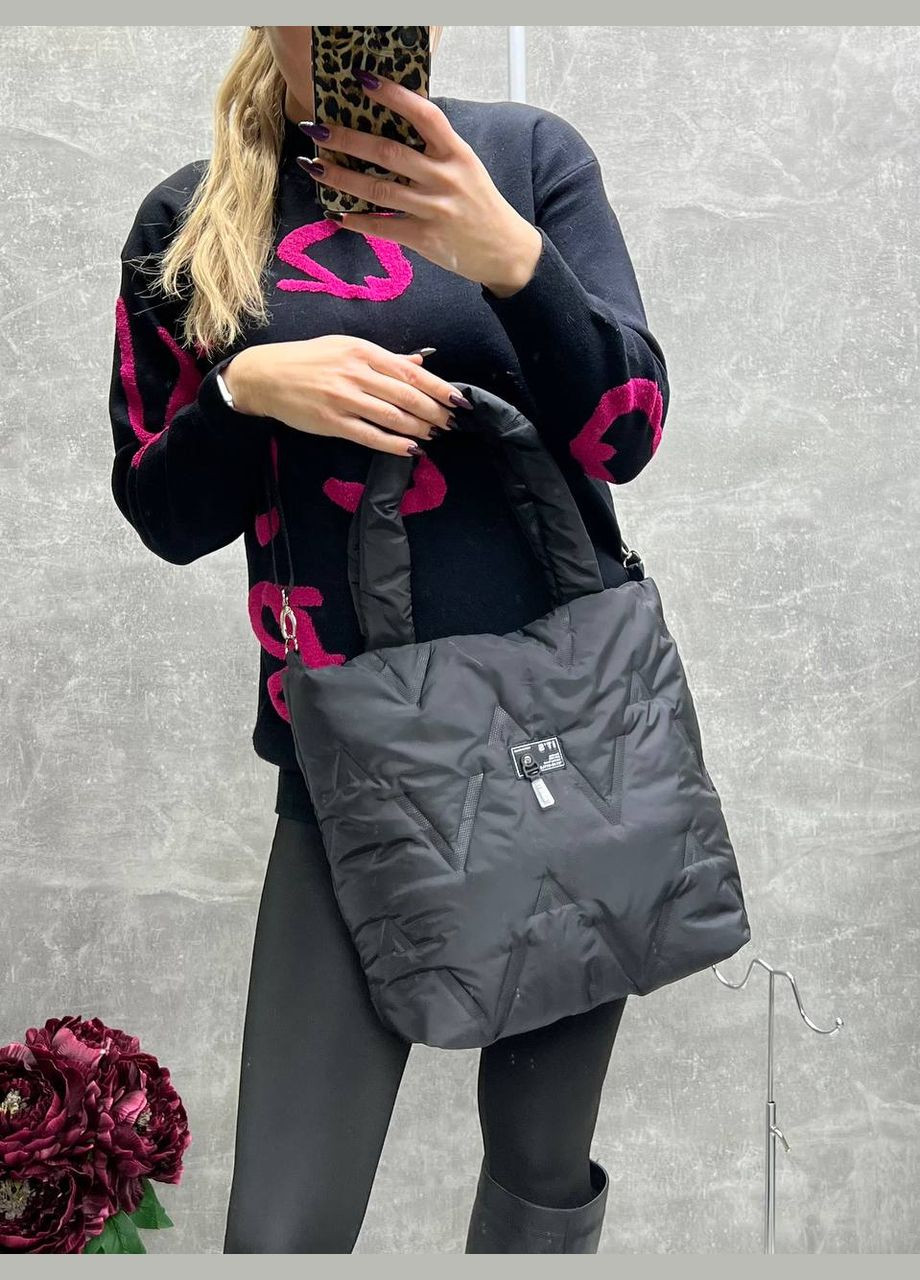 Женская удобная сумка шопер из плащевки No Brand (316535869)