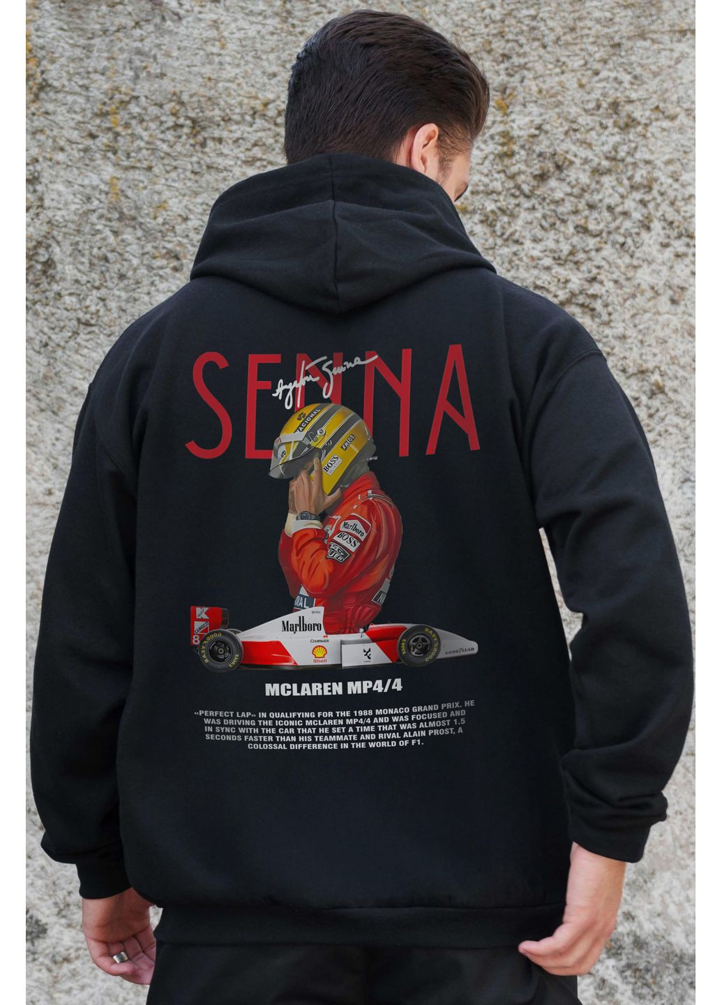 Мужское Утепленное Зип Худи На Флисе Зипер Kane С Принтом Senna Without (362206942)