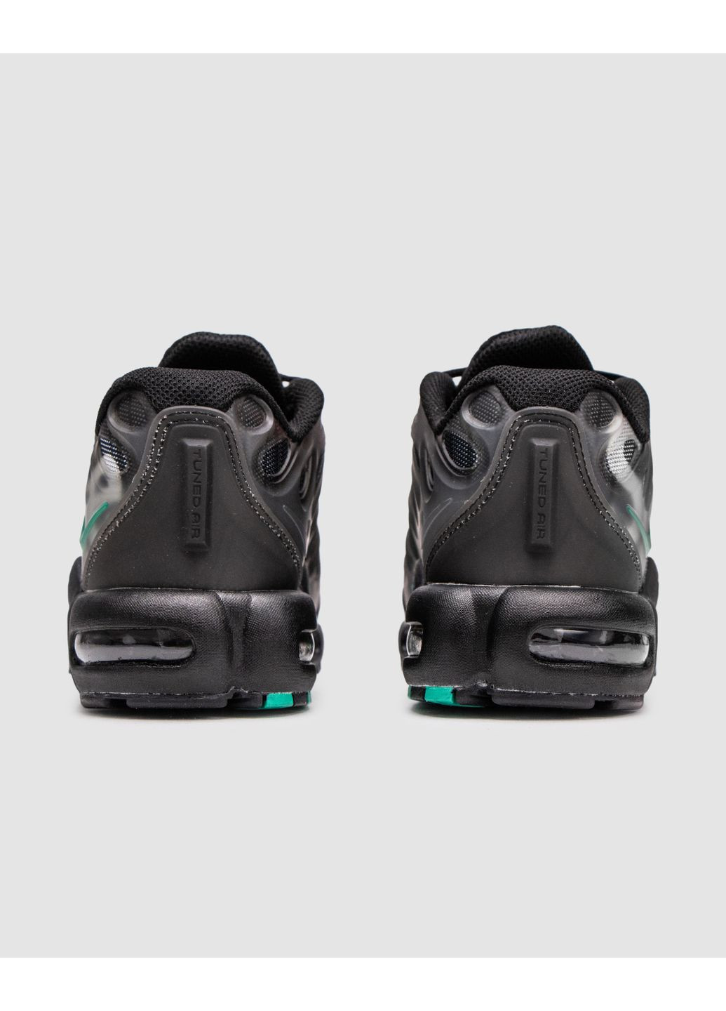 Черные демисезонные кроссовки мужские nike air max tn x supreme black galactic jade найк аир макс тн No Brand