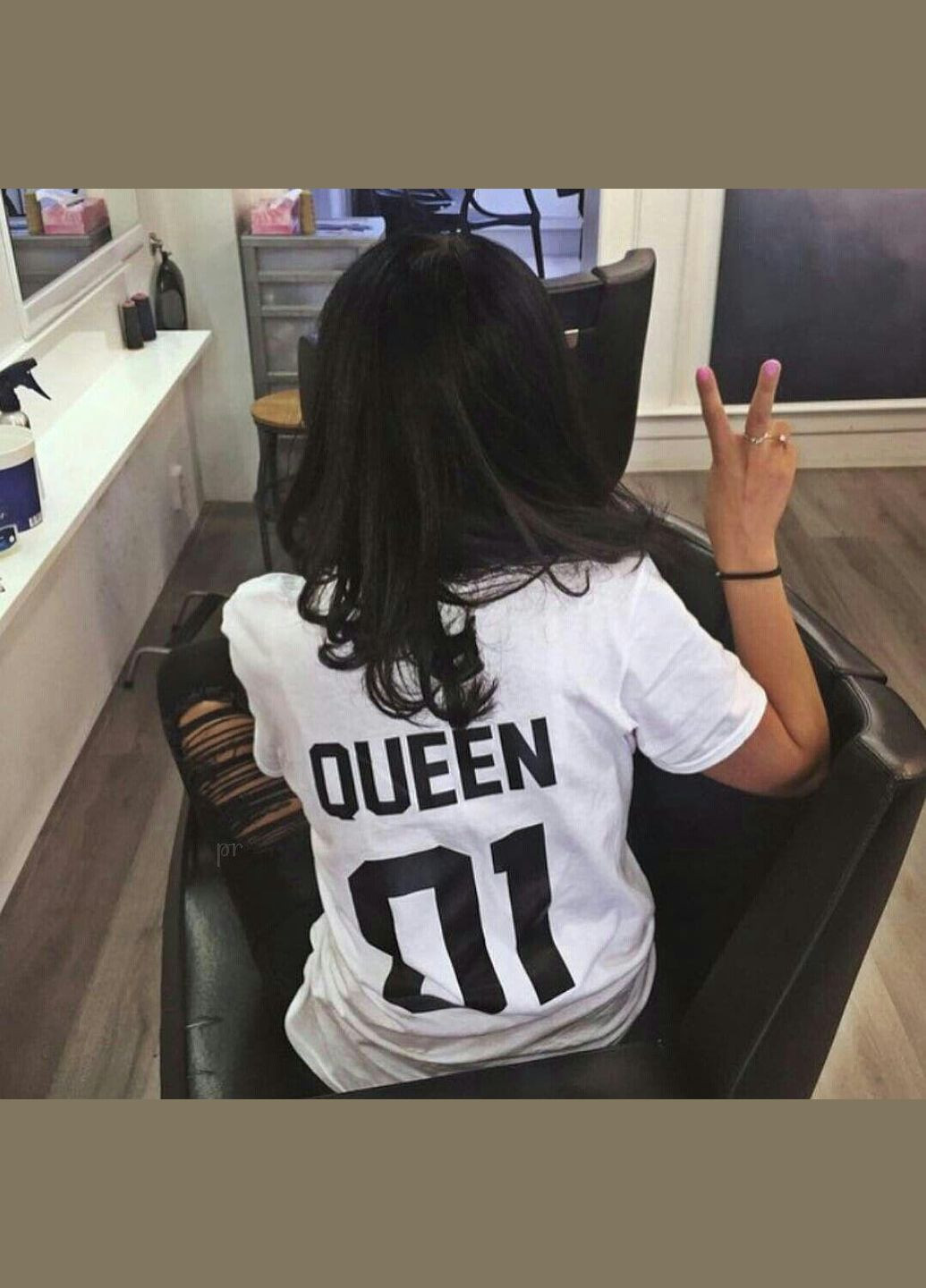 Футболка жіноча з принтом Біла 2664082539 No Brand - (342398341)