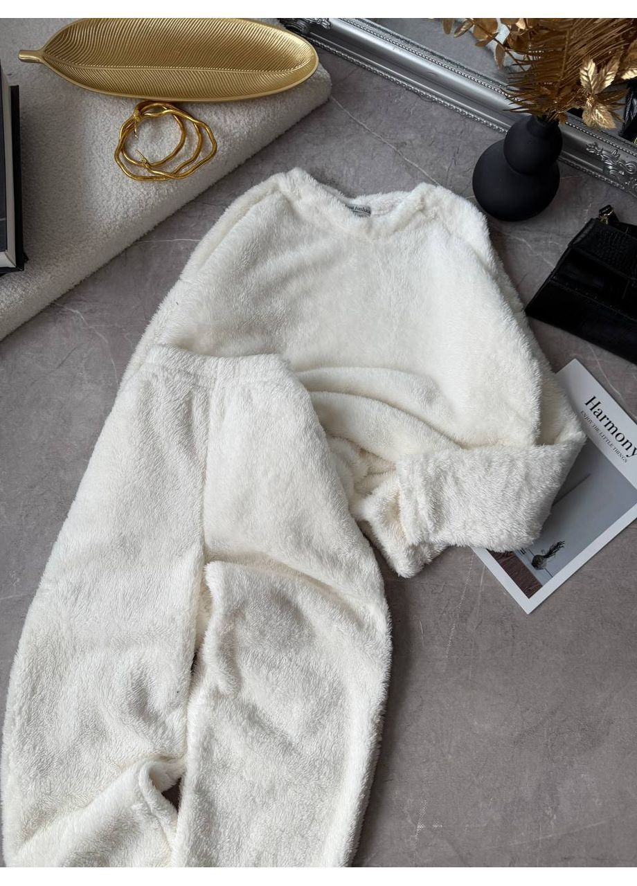 Костюм 1168 двухсторонняя махра пижама,брюки и кофта теплый Україна (371575575)