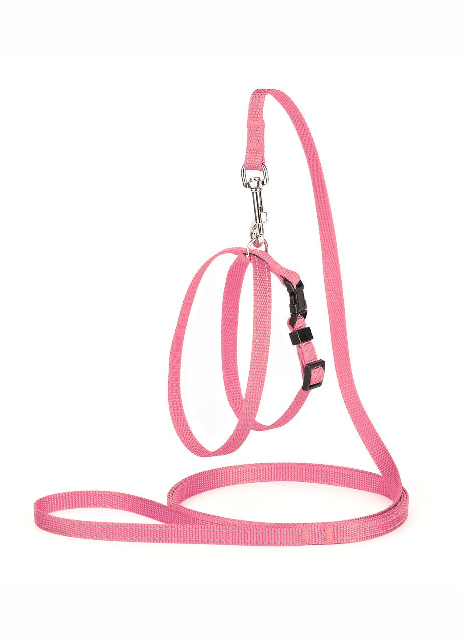 Комплект из нейлона со светоотражающей нитью и пластиковой пряжкой 10 мм А:300 мм, В:330 мм 2150 мм Розовый Kareline (339074806)