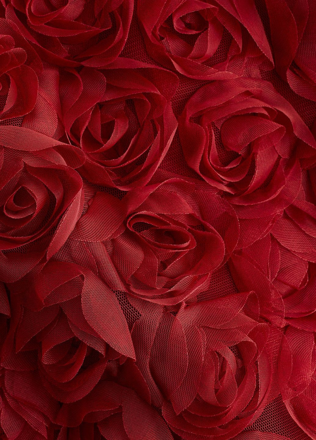 Темно-красное праздничный платье H&M однотонное