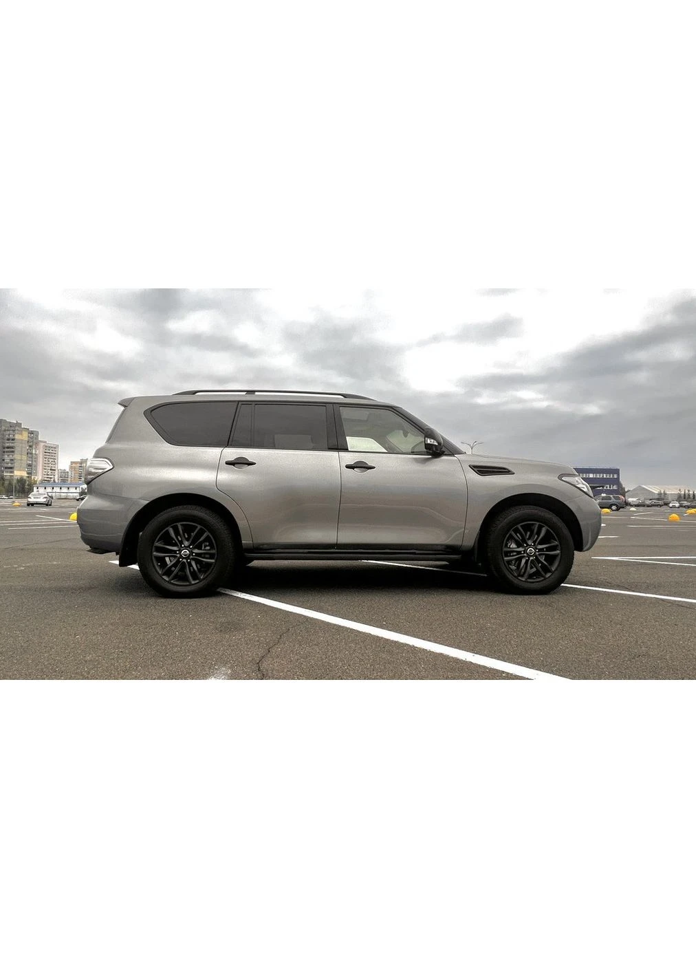 Боковые Подножки New Vision Grey (2 шт., Алюминий) для Nissan Armada 2016-2024 гг Erkul Patrol (388950002)