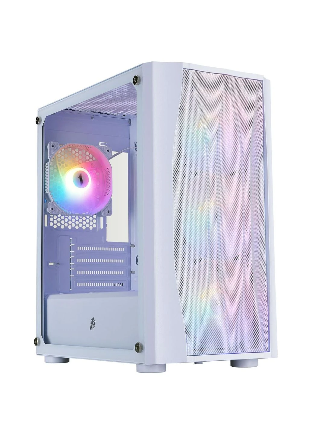 Корпус X3-M-WH-4F1-W White [149378] 1STPLAYER (400899341)