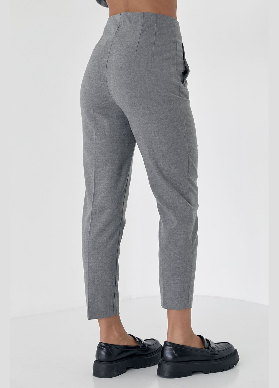 Классические женские брюки укороченные 50545 Lurex (280910011)