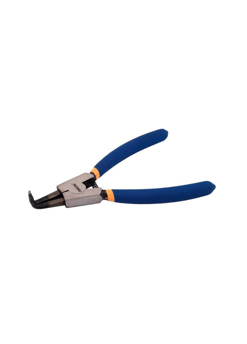 Знімач Сігера (180 мм) вигнуті розжим щипці для стопорних кілець (22599) Miol (306551613)