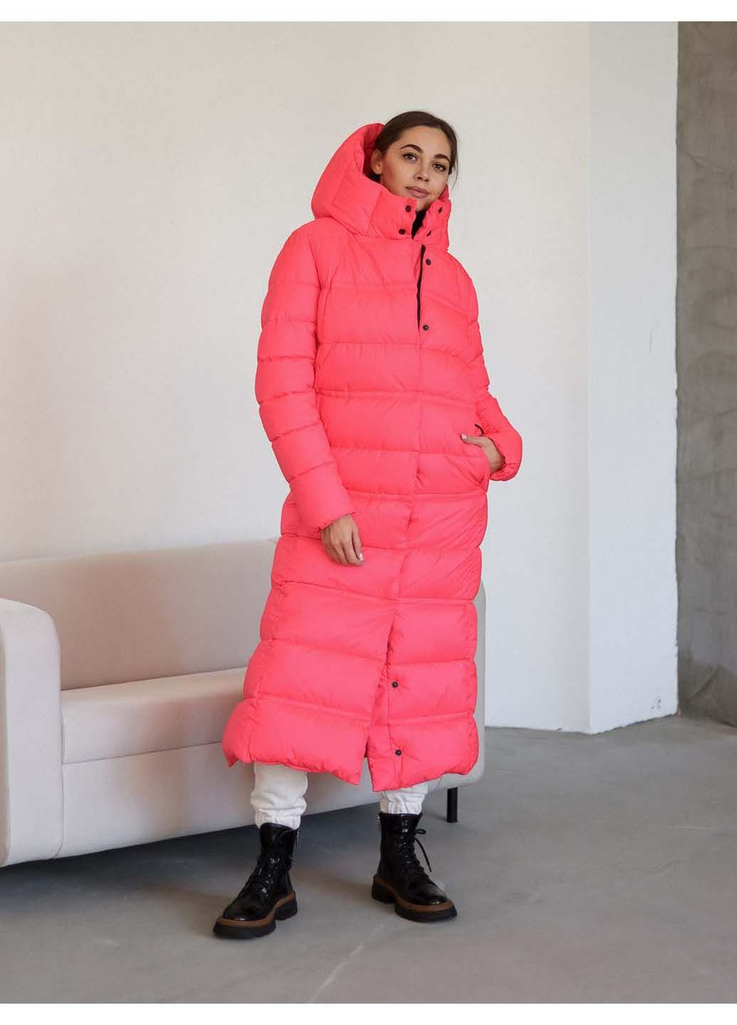 Рожевий зимній Пуховик indigo.limited