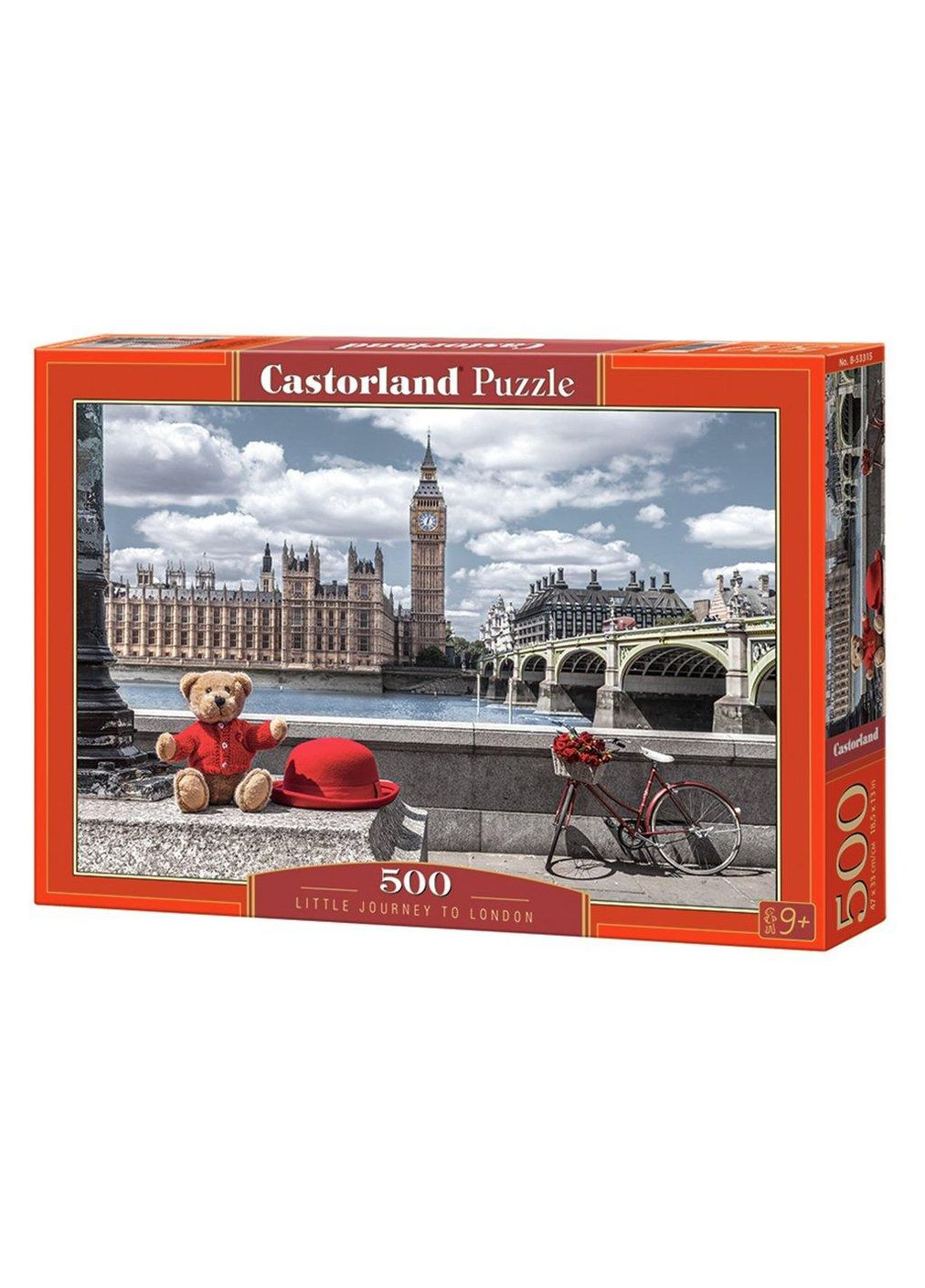Пазлы Лондон 500 элементов 47х33 см B-53315 Castorland (360646923)
