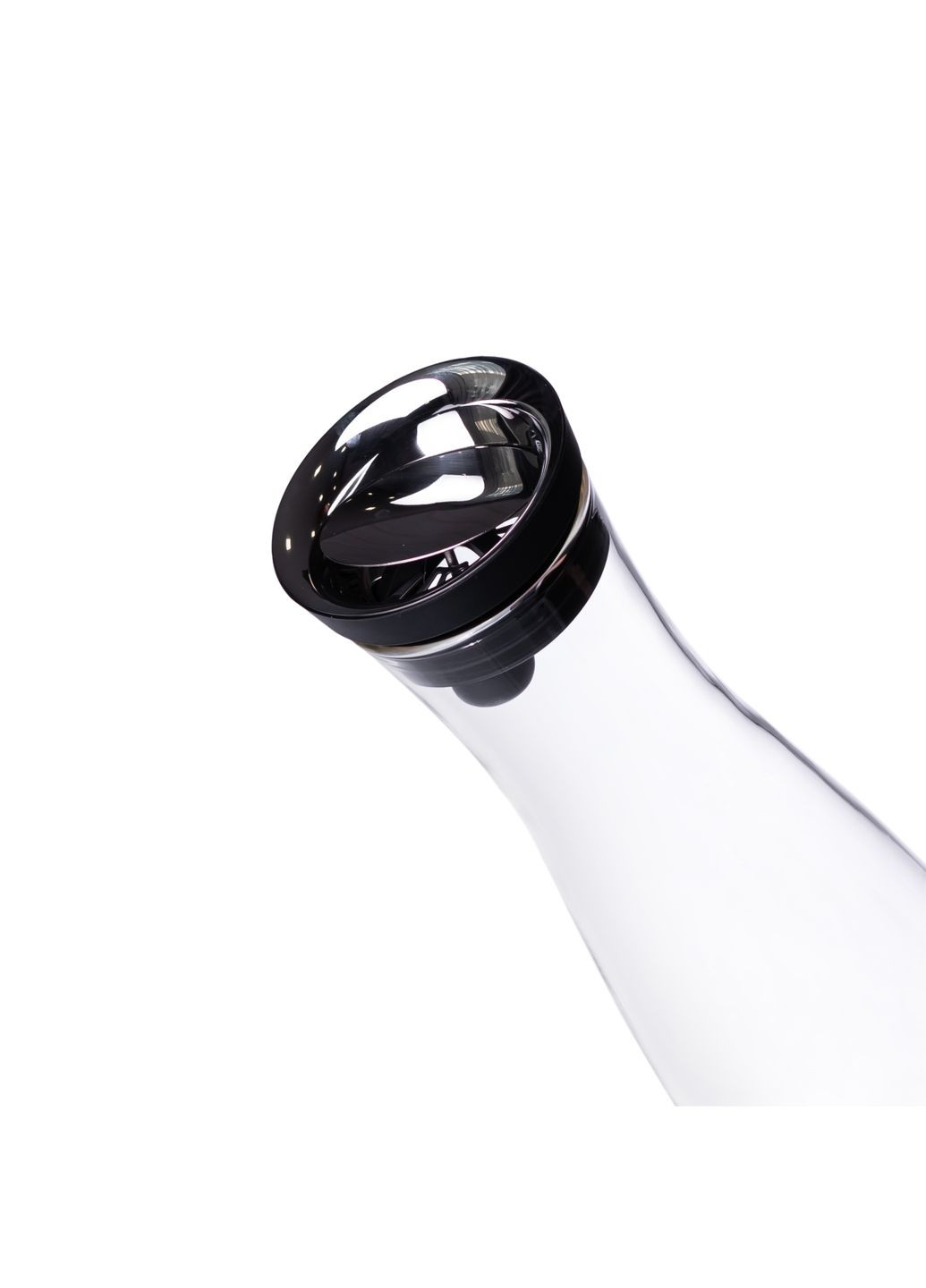 Графін для води скляний 1.5 л з кришкою Yiwu (351867543)