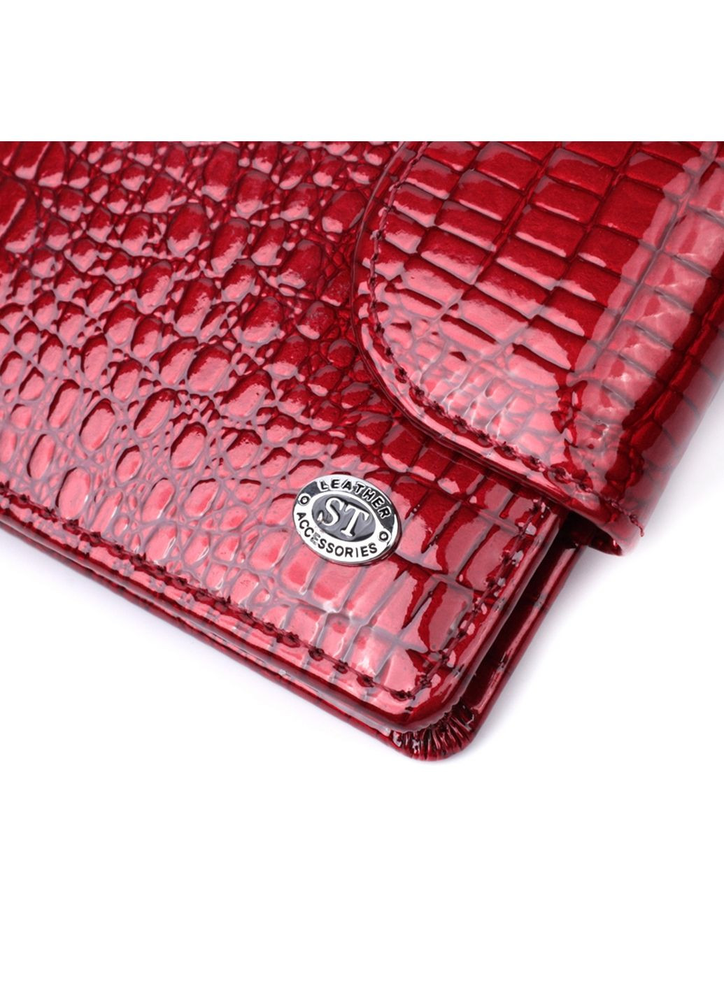 Женский кожаный кошелек 10х11,5х1 см st leather (315872855)
