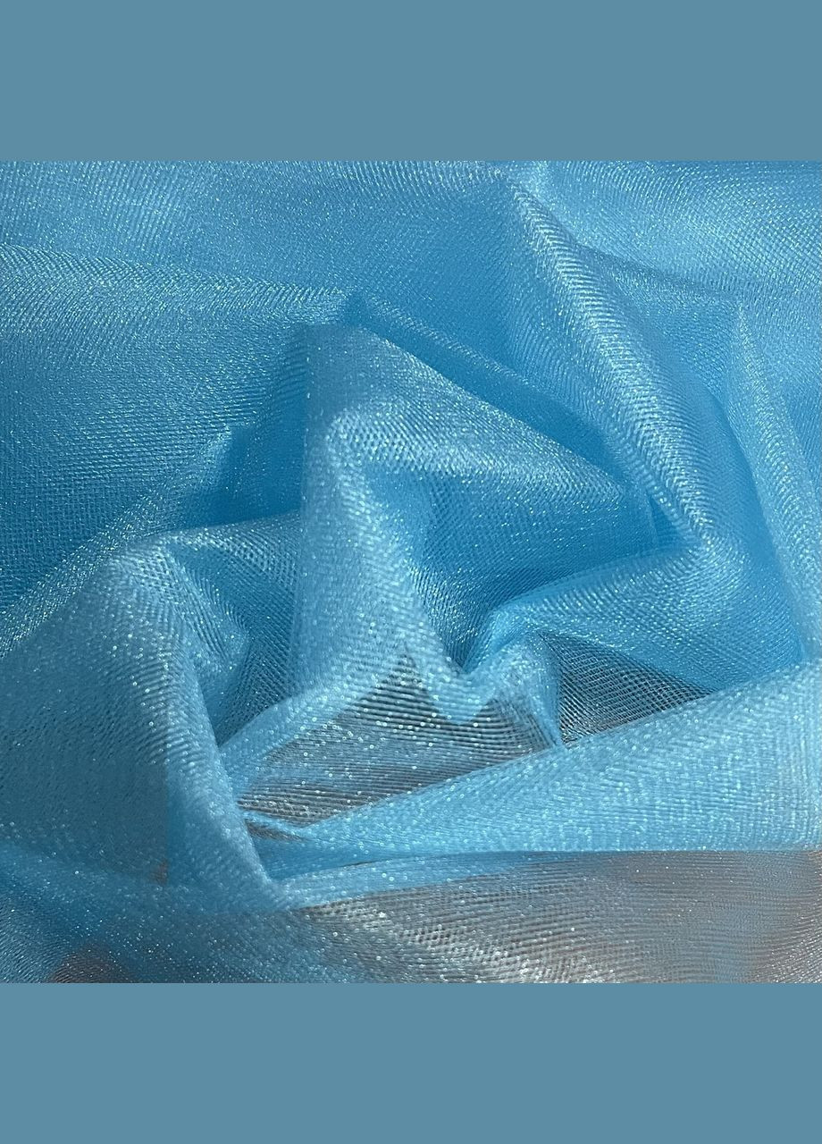 Сетка фатин голубая №027 Hayal Tul (329743475)