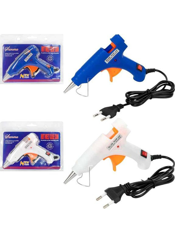 Клеевый термопистолет 7мм, 20w, с выключателем и индикатором No Brand (361036697)