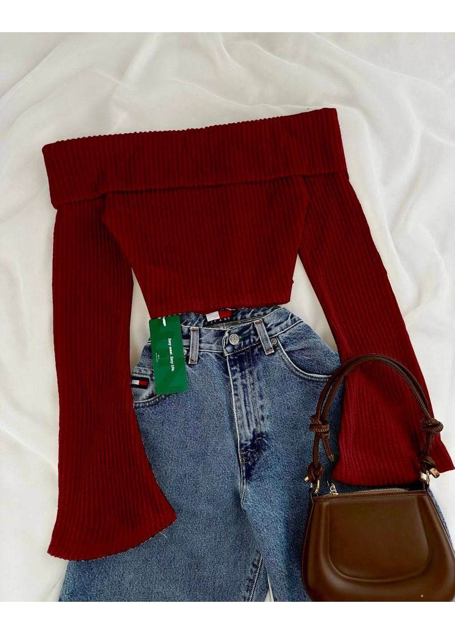 Офтинка из турецкой ангоры в рубчик – универсальный размер 42–48 (замеры в описании) GD/GL Модний простір (364965812)