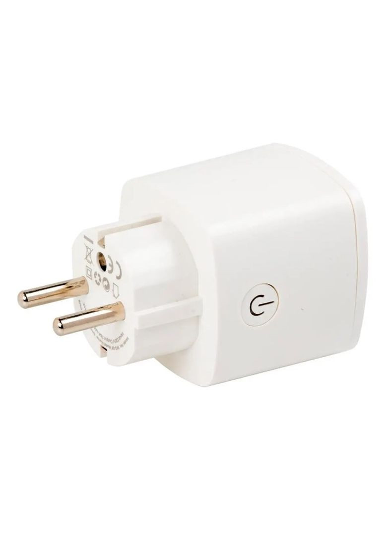 Розумна розетка DS-PSP1-WE, White, 220V, 868 мГц 1600 м LED статус -10 ° C - 55 ° C Hikvision (315435147)