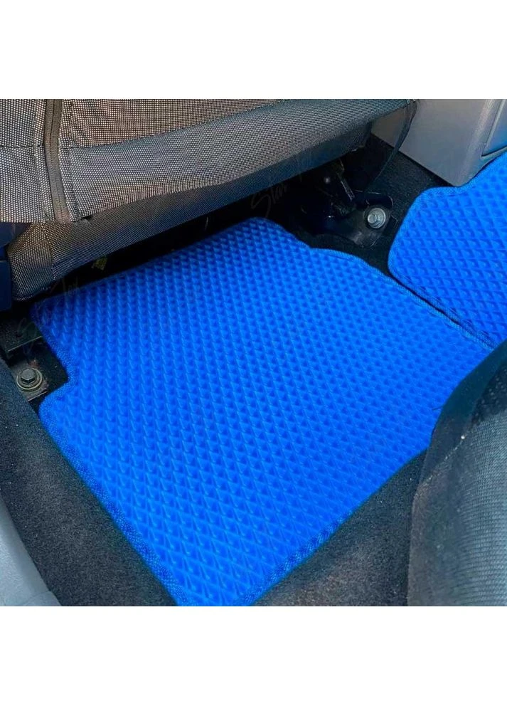 Комплект ковриков в салон на Subaru Forester II (SG) (2002 - 2008) EVA/Ромб Серый + Серый Star-Tex (385153399)