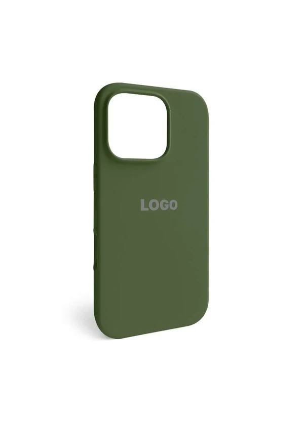 Чехол Silicone Case для Apple iPhone силиконовый 45 мм зеленый No Brand 16 Pro (393484191)