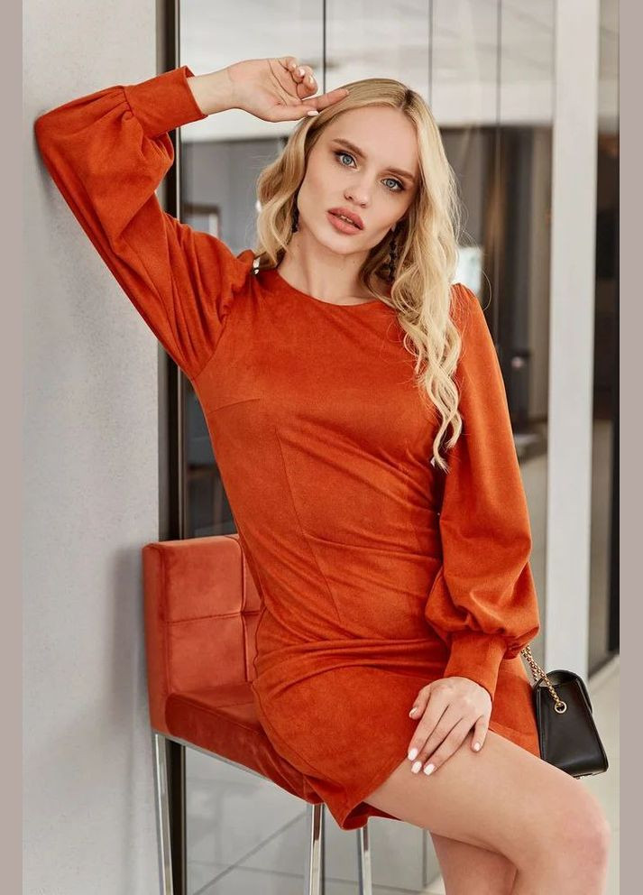 Коричнева ділова, святковий, коктейльна, вечірня сукня Seventeen