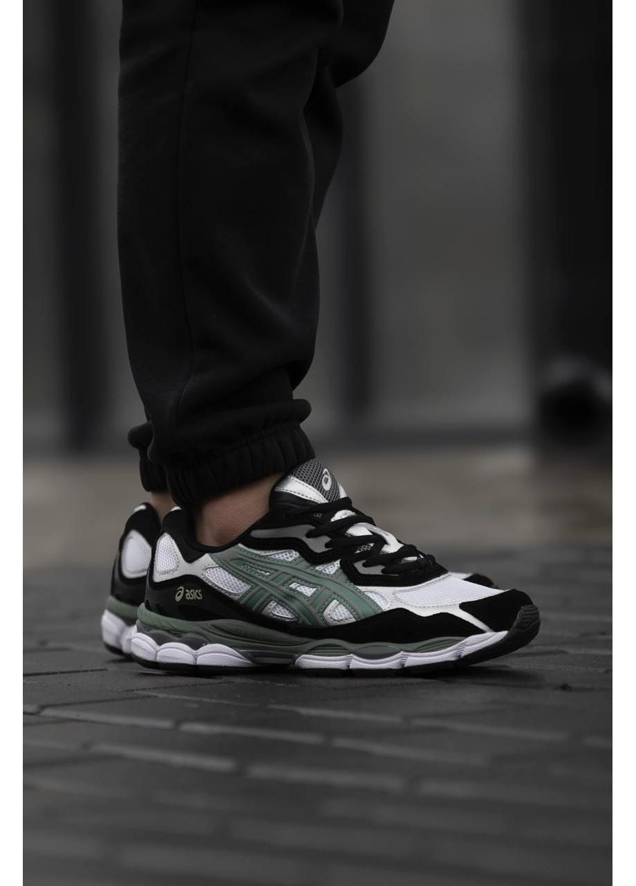 КРОСІВКИ ЖІНОЧІ ASICS GEL NYC GREEN АСІКС ГЕЛЬ НЮК No Brand сірі демісезони (368884094)