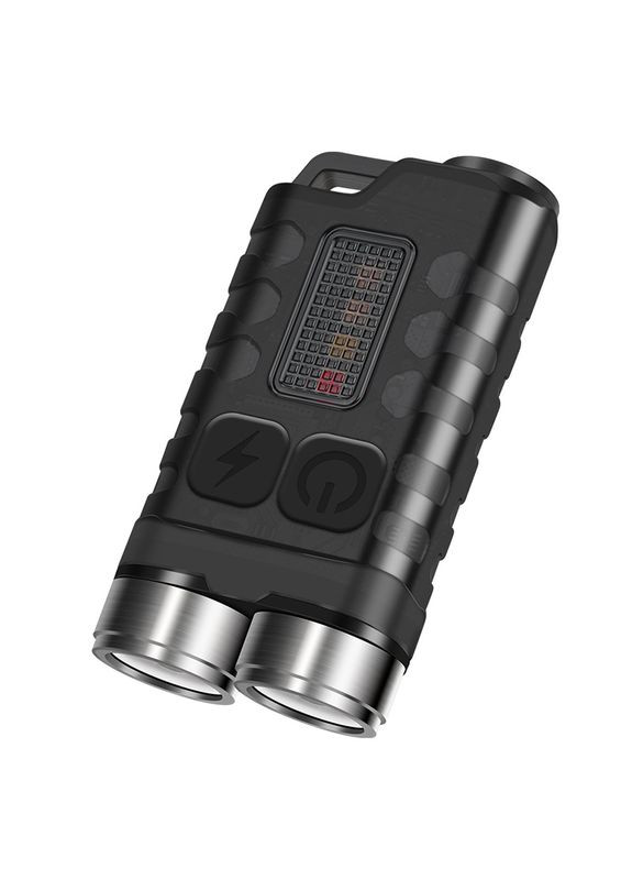 Ліхтар брелок акумуляторний boruit v3 900 lm чорний No Brand (368717581)