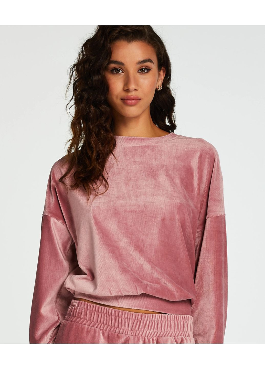 Рожевий світшот рожевий Hunkemoller (364274605)