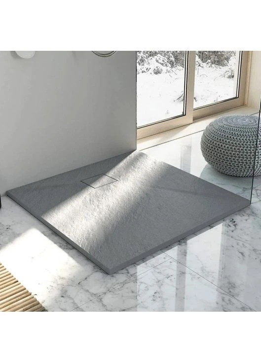 Душовий піддон MAGNUM 90x90 GREY Rea (386207694)