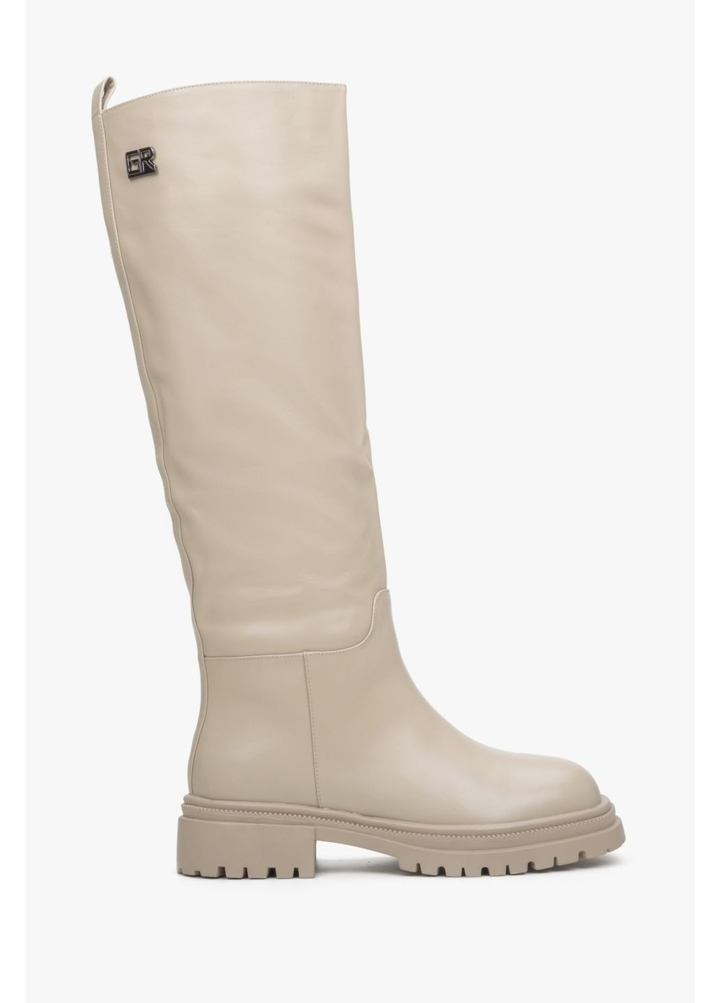 Зимние сапоги, цвет бежевый Estro