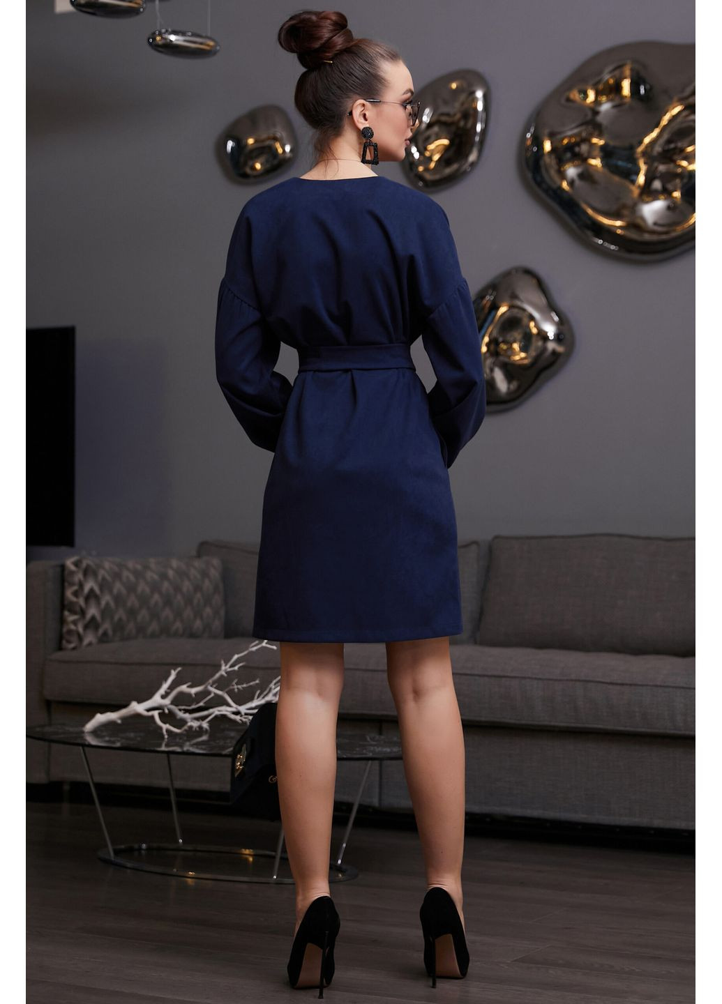 Синее платье 1315.3992 Seventeen