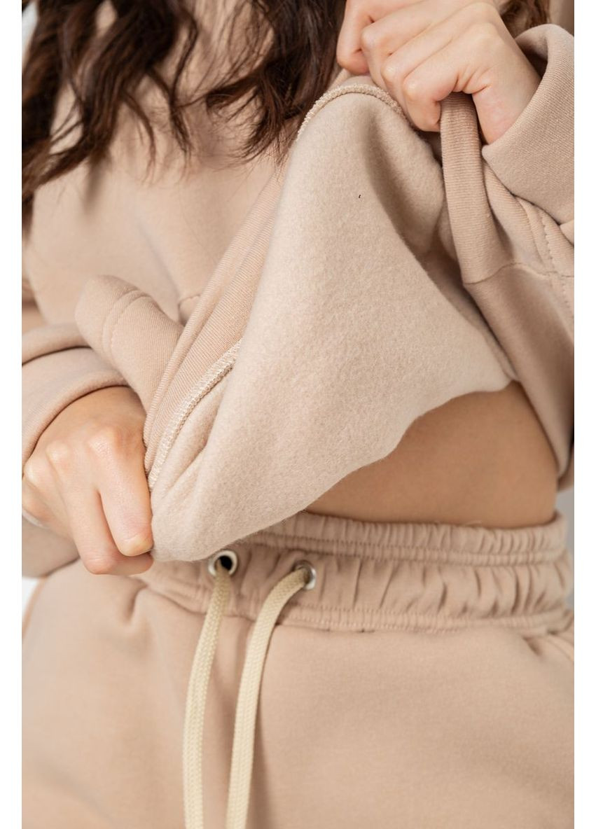 Спортивний костюм жіночий на флісі, колір світло-сірий, 241R2001-2 Ager (365593864)