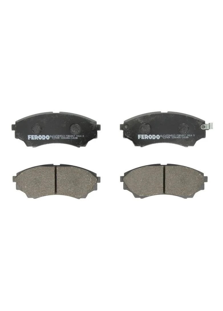 Колодки тормозные дисковые передние FORD RANGER 3.0TDCI 05-;MAZDA BT-50 2.5 MRZ-CD 4*4 06- FDB1817 Ferodo (364834637)