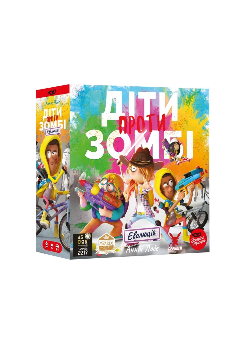 Настольная игра Зомби в школе (Zombie Kidz Evolution) Geekach (307809694)