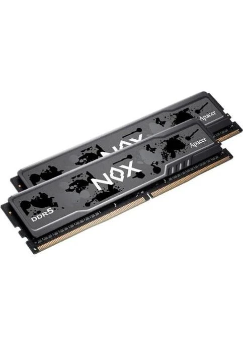 Пам'ять 16Gb x 2 (32Gb Kit) DDR5, 5200 MHz, NOX, Camo, 40-40-40, 1.25V, з радіатором (AH5U32G52C522MBAA-2) AH5U32G52C522MBAA-2 Apacer (395968673)