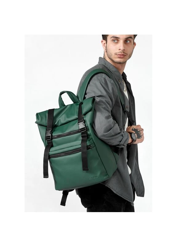 Рюкзак ролл чоловічий RollTop Zard зелений Sambag SB-24238007m (400734632)